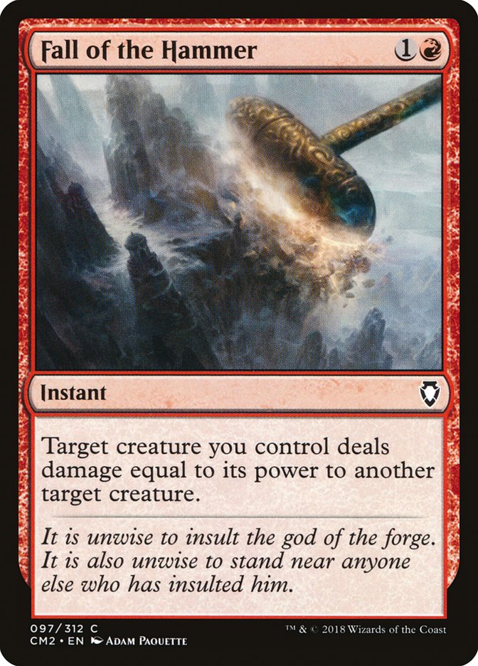 Fall of the Hammer [Commander Anthology Volume II] | Card Merchant Takapuna