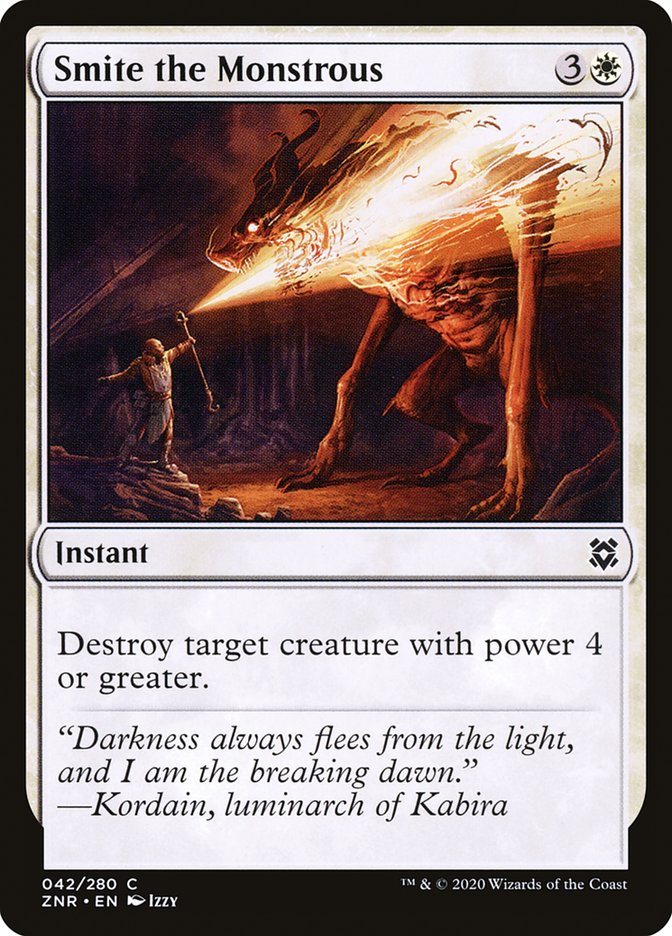 Smite the Monstrous [Zendikar Rising] | Card Merchant Takapuna