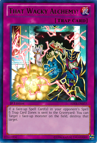 That Wacky Alchemy! [ABYR-EN077] Ultra Rare | Card Merchant Takapuna