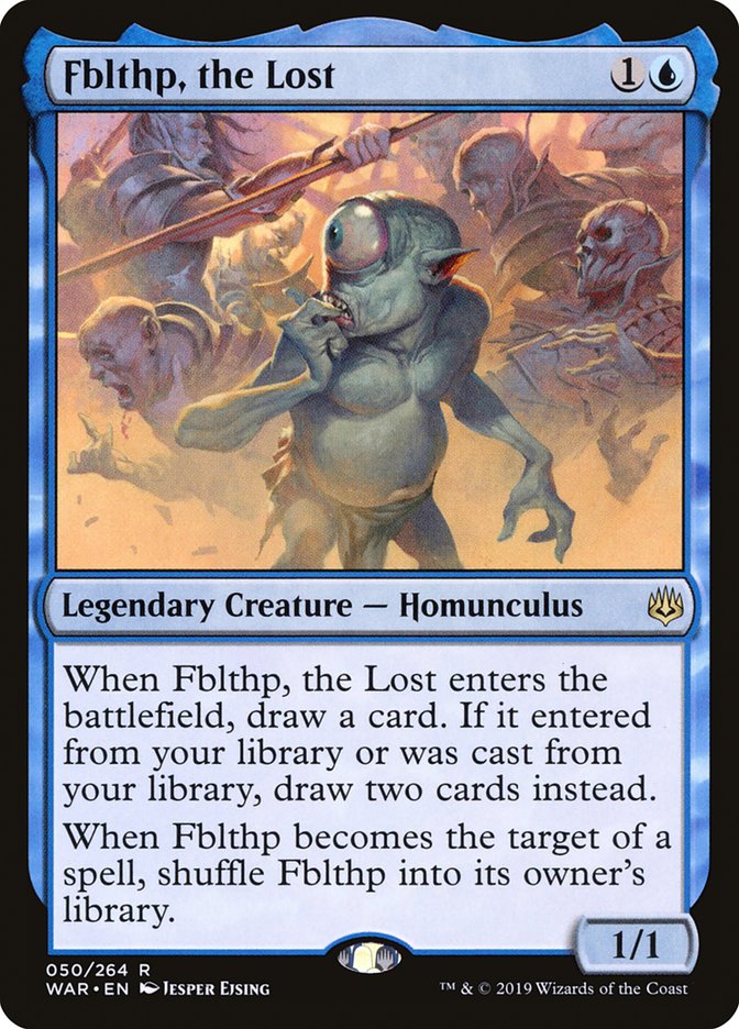 Fblthp, the Lost [War of the Spark] | Card Merchant Takapuna