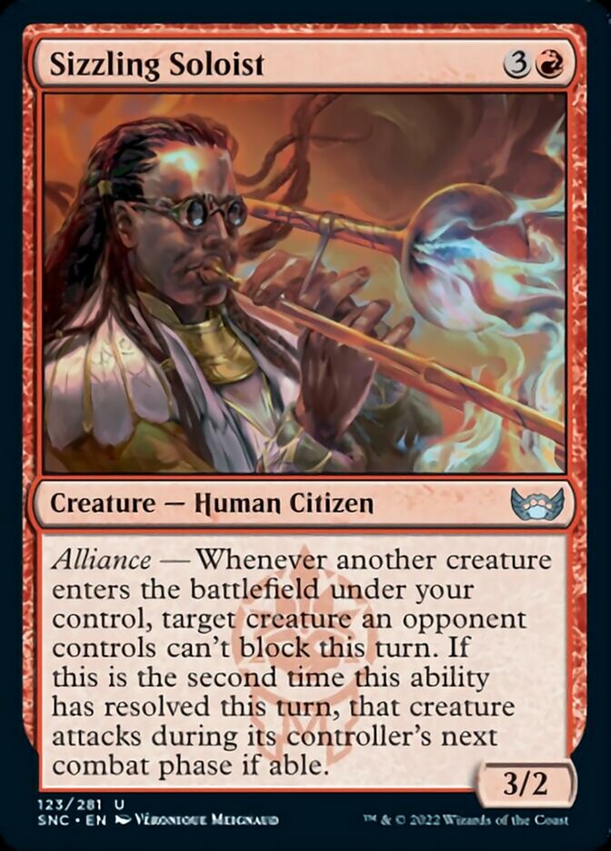 Sizzling Soloist [Streets of New Capenna] | Card Merchant Takapuna