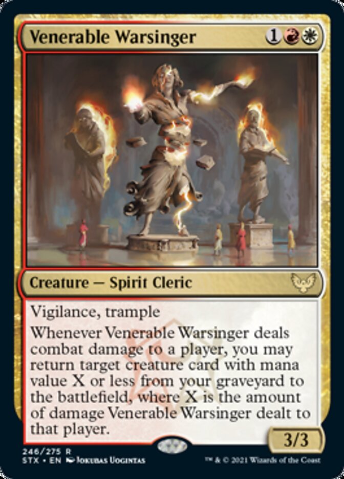 Venerable Warsinger [Strixhaven: School of Mages] | Card Merchant Takapuna