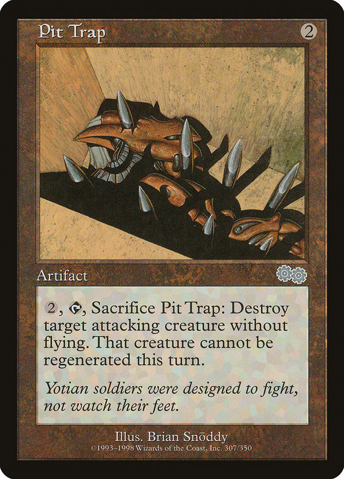 Pit Trap [Urza's Saga] | Card Merchant Takapuna