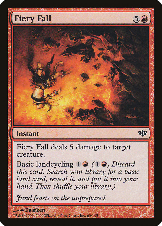 Fiery Fall [Conflux] | Card Merchant Takapuna