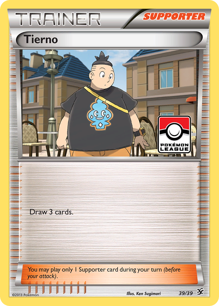 Tierno (39/39) [XY: Kalos Starter Set] | Card Merchant Takapuna