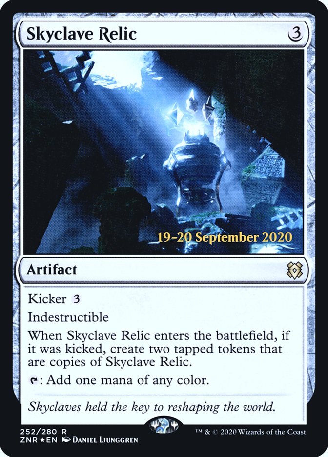 Skyclave Relic [Zendikar Rising Prerelease Promos] | Card Merchant Takapuna