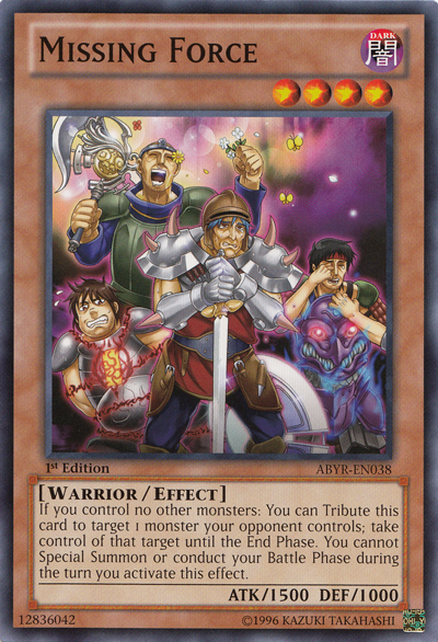 Missing Force [ABYR-EN038] Common | Card Merchant Takapuna