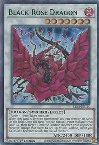Black Rose Dragon (Green) [LDS2-EN110] Ultra Rare | Card Merchant Takapuna