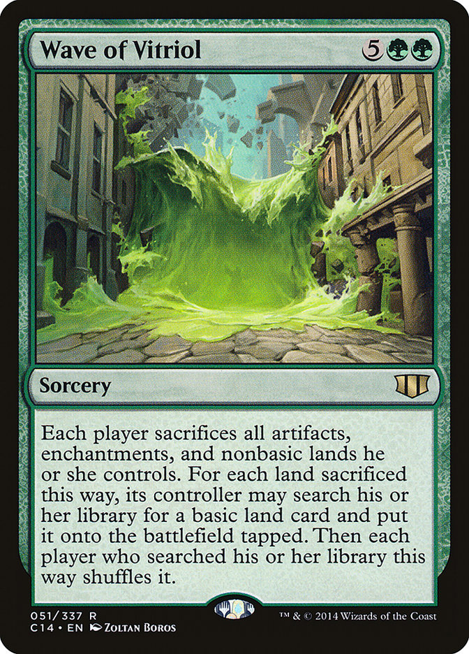 Wave of Vitriol [Commander 2014] | Card Merchant Takapuna