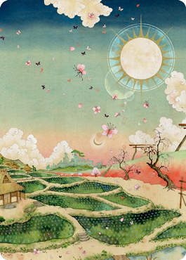 Plains 1 Art Card [Kamigawa: Neon Dynasty Art Series] | Card Merchant Takapuna