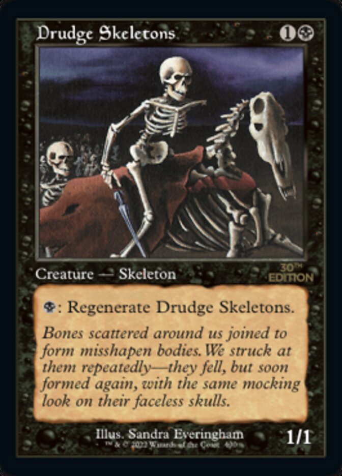 Drudge Skeletons (Retro) [30th Anniversary Edition] | Card Merchant Takapuna