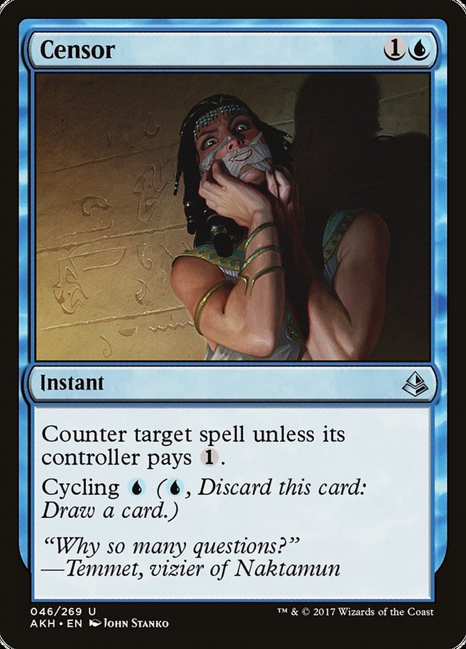 Censor [Amonkhet] | Card Merchant Takapuna