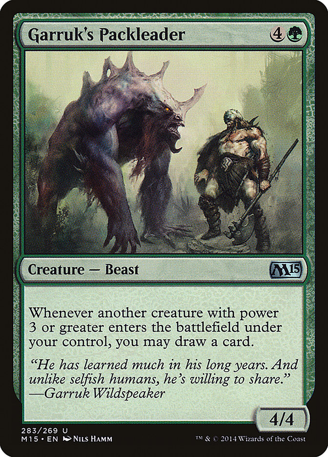 Garruk's Packleader [Magic 2015] | Card Merchant Takapuna