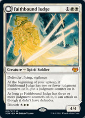 Faithbound Judge // Sinner's Judgment [Innistrad: Crimson Vow] | Card Merchant Takapuna