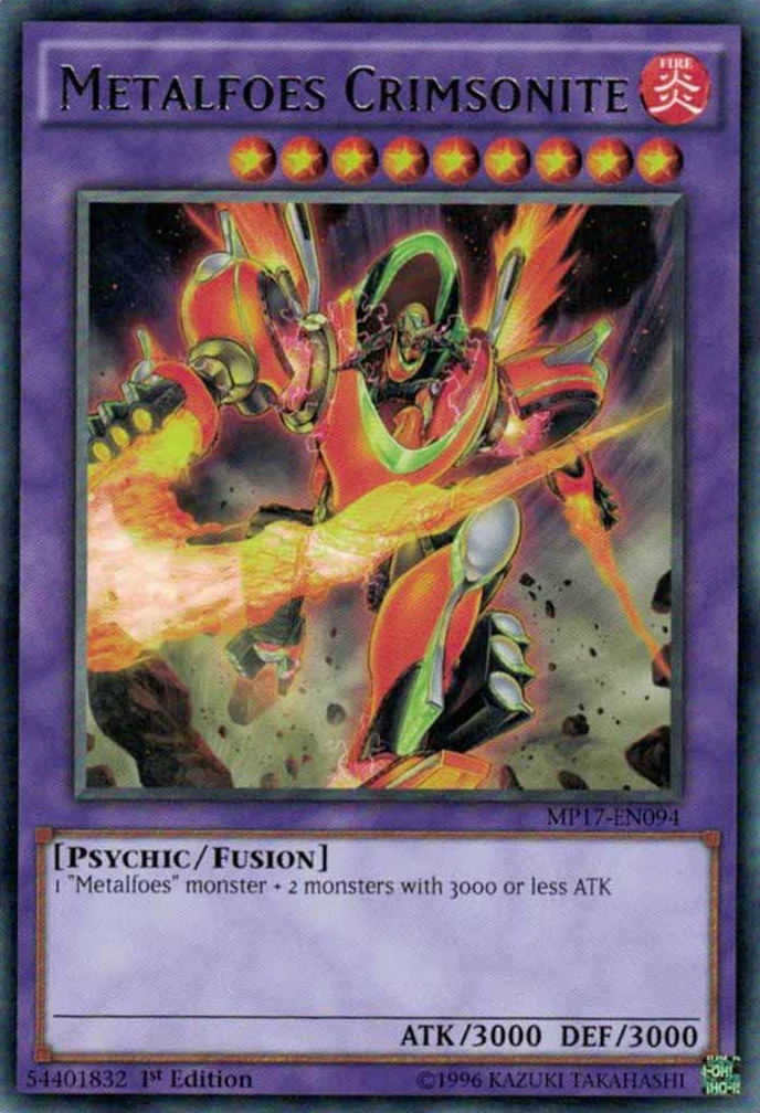 Metalfoes Crimsonite [MP17-EN094] Rare | Card Merchant Takapuna