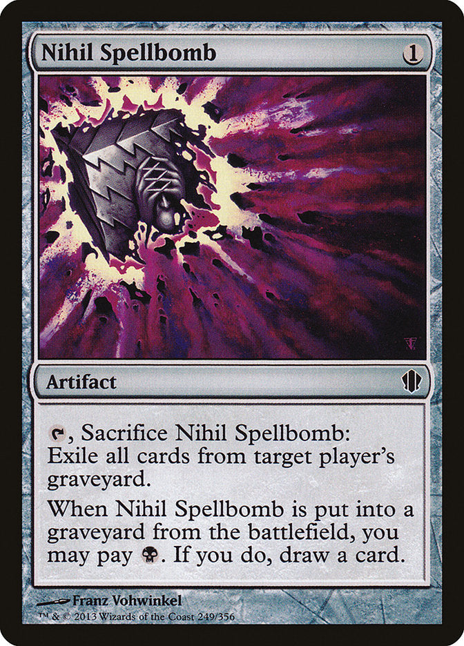 Nihil Spellbomb [Commander 2013] | Card Merchant Takapuna
