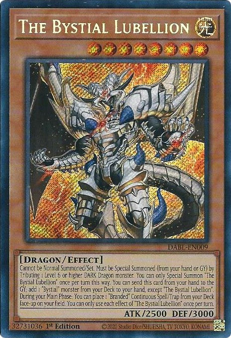 The Bystial Lubellion [DABL-EN009] Secret Rare | Card Merchant Takapuna