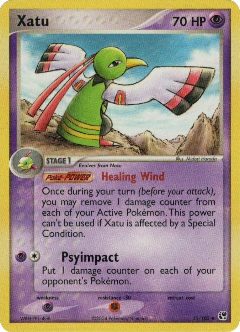 Xatu (55/100) [EX: Battle Stadium] | Card Merchant Takapuna