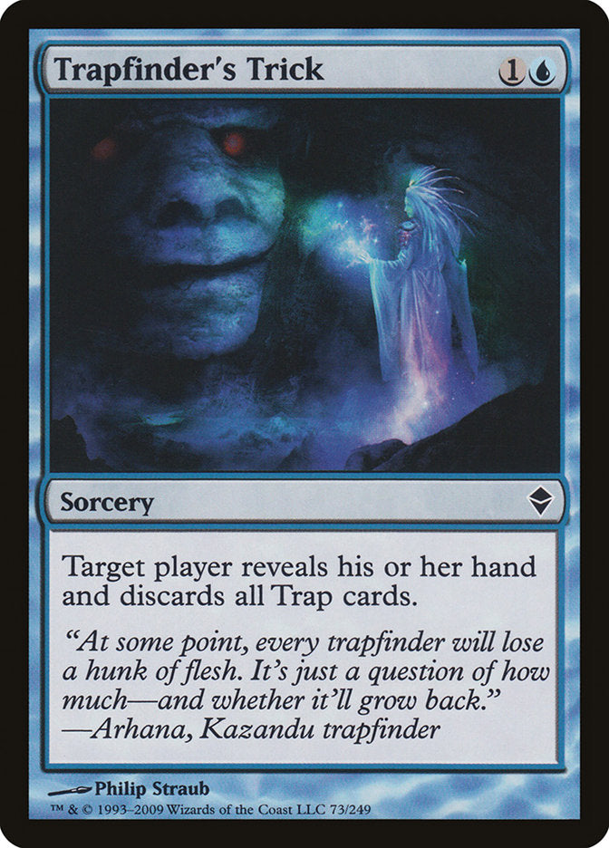 Trapfinder's Trick [Zendikar] | Card Merchant Takapuna