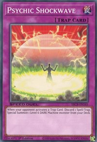 Psychic Shockwave [SBCB-EN165] Common | Card Merchant Takapuna
