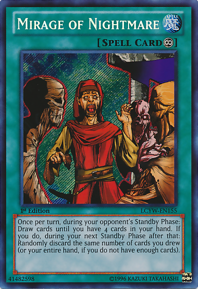 Mirage of Nightmare [LCYW-EN155] Secret Rare | Card Merchant Takapuna
