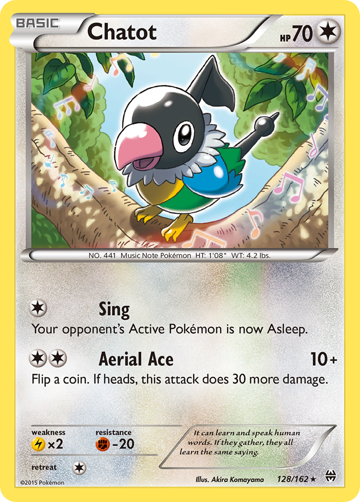 Chatot (128/162) [XY: BREAKthrough] | Card Merchant Takapuna