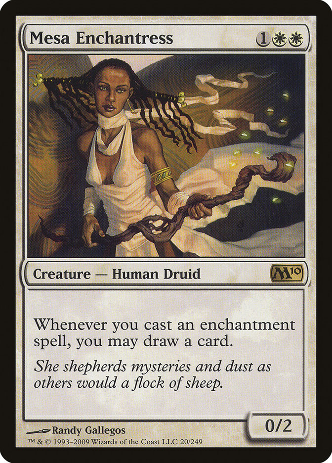 Mesa Enchantress [Magic 2010] | Card Merchant Takapuna