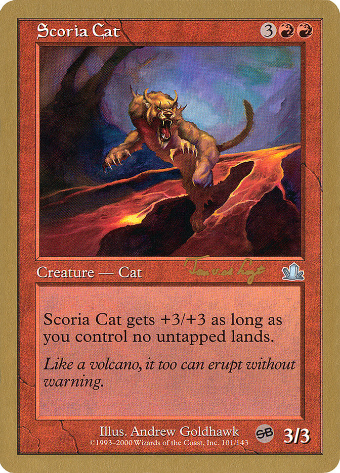 Scoria Cat (Tom van de Logt) (SB) [World Championship Decks 2001] | Card Merchant Takapuna