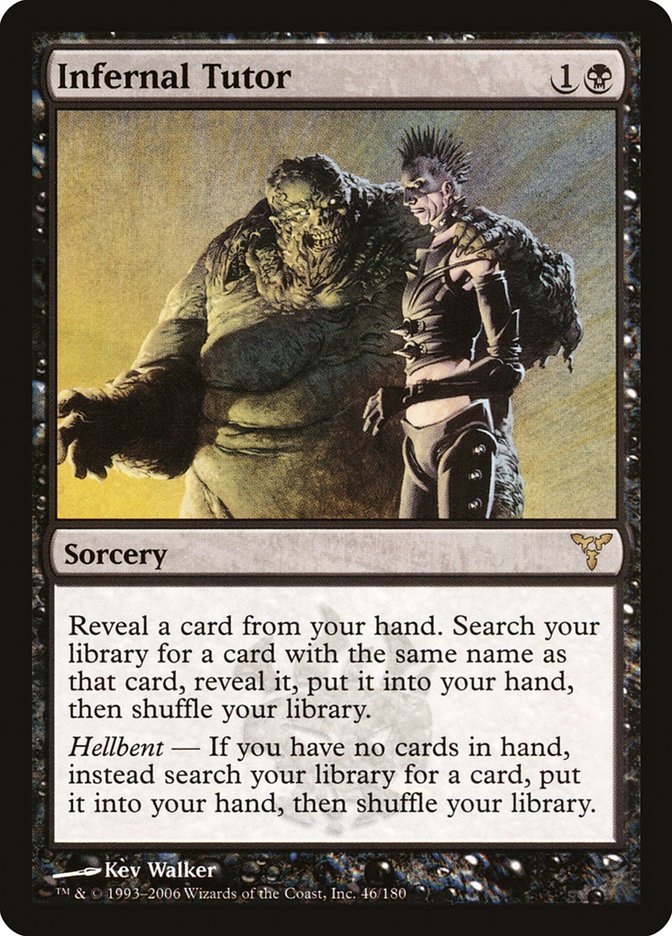 Infernal Tutor [Dissension] | Card Merchant Takapuna