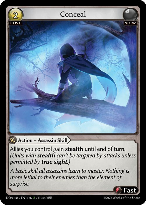 Conceal (076) [Dawn of Ashes: 1st Edition] | Card Merchant Takapuna