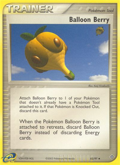 Balloon Berry (82/97) [EX: Dragon] | Card Merchant Takapuna