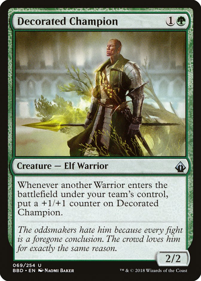 Decorated Champion [Battlebond] | Card Merchant Takapuna
