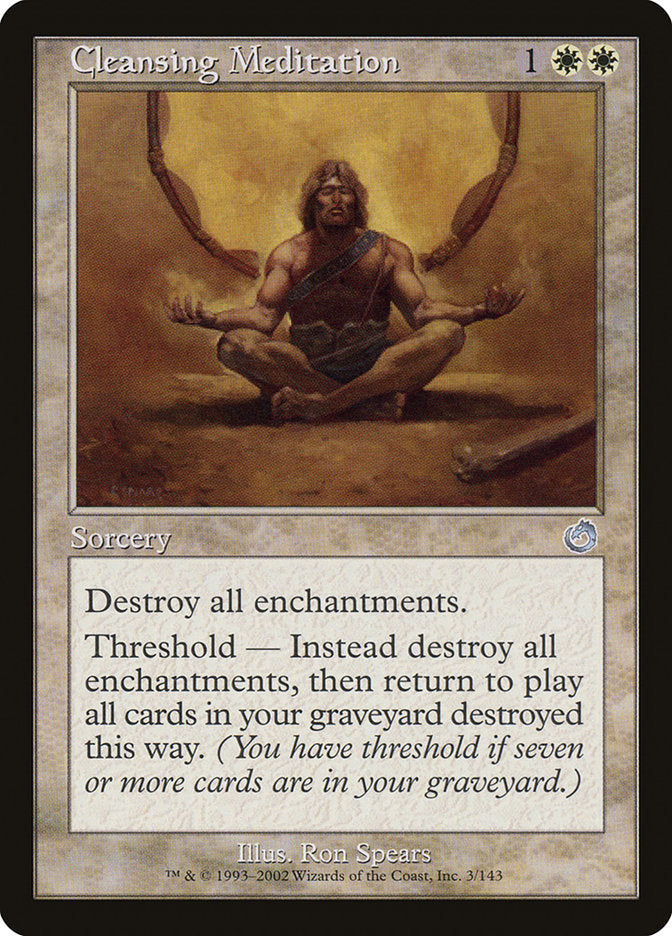 Cleansing Meditation [Torment] | Card Merchant Takapuna