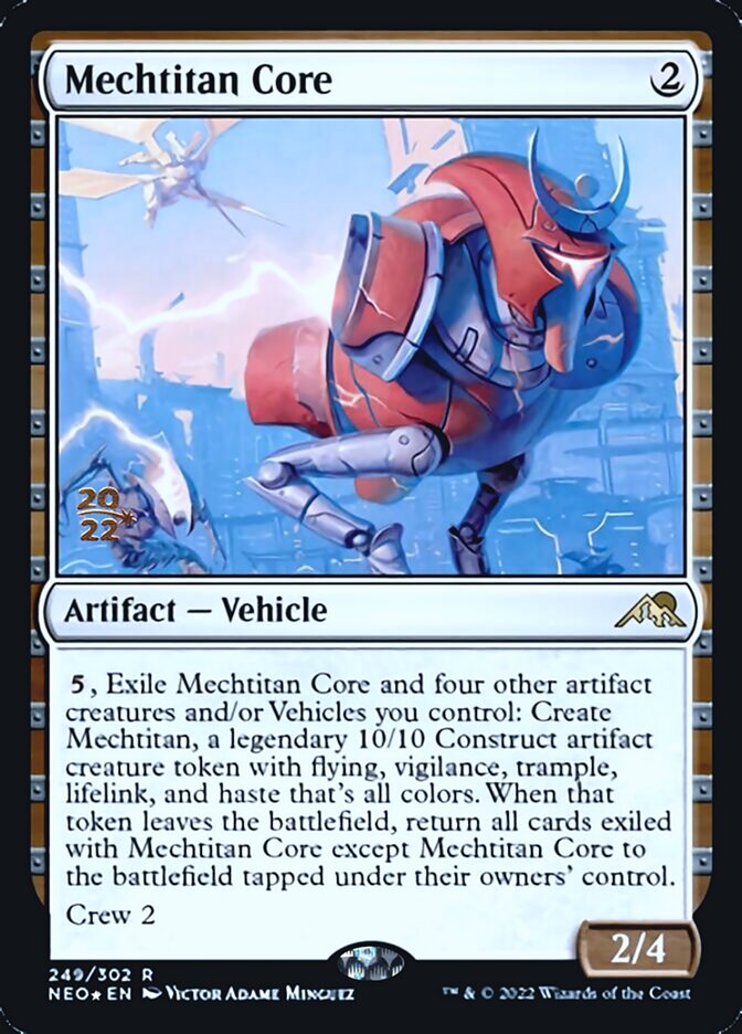 Mechtitan Core [Kamigawa: Neon Dynasty Prerelease Promos] | Card Merchant Takapuna