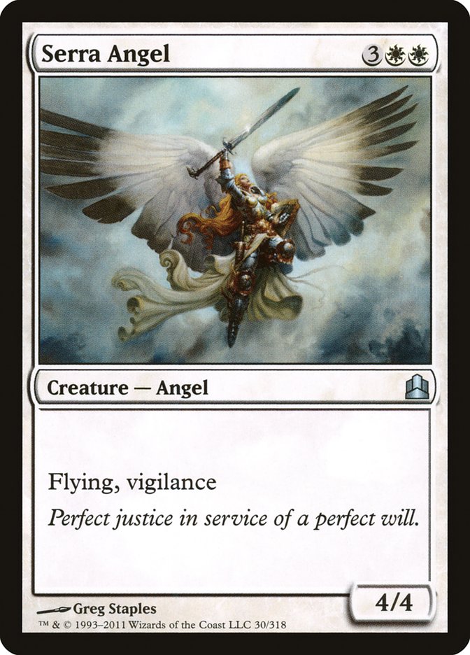 Serra Angel [Commander 2011] | Card Merchant Takapuna