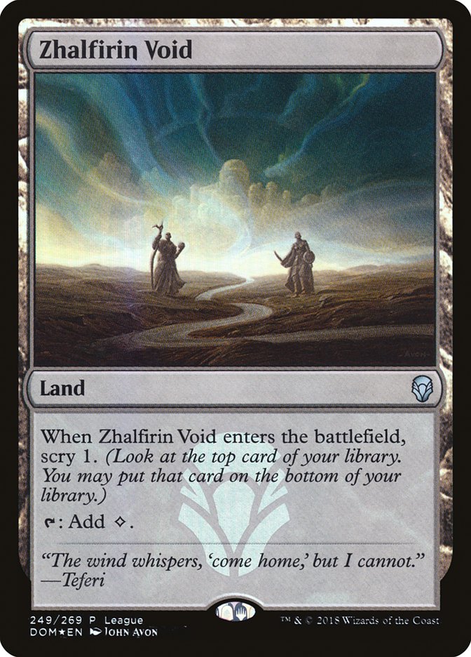 Zhalfirin Void (League) [Dominaria Promos] | Card Merchant Takapuna