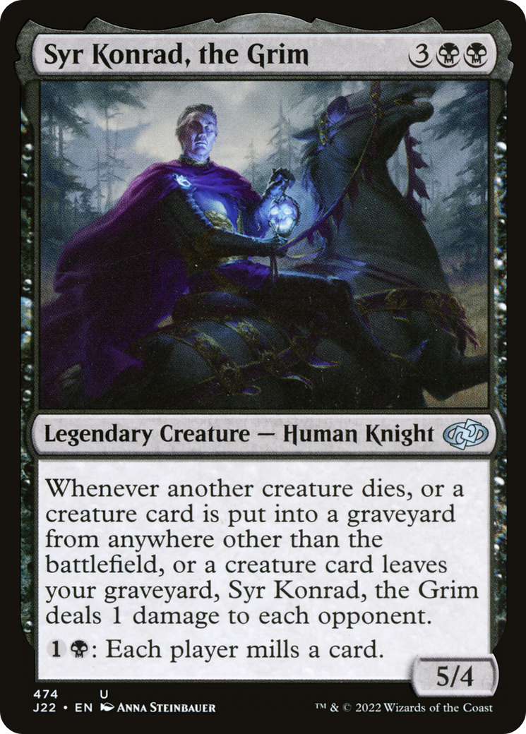 Syr Konrad, the Grim [Jumpstart 2022] | Card Merchant Takapuna
