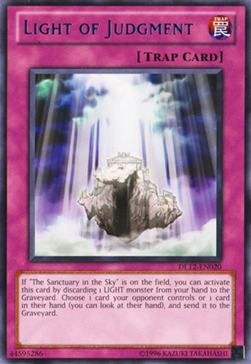 Light of Judgment (Blue) [DL12-EN020] Rare | Card Merchant Takapuna