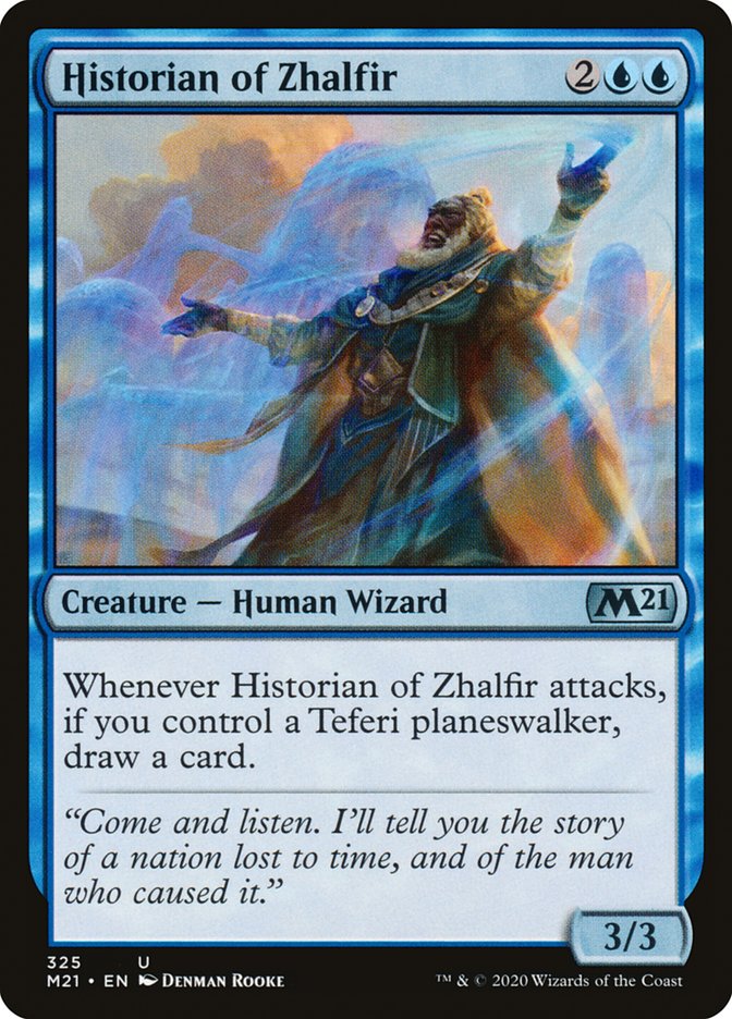 Historian of Zhalfir [Core Set 2021] | Card Merchant Takapuna
