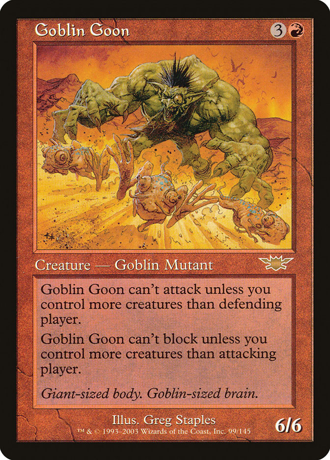 Goblin Goon [Legions] | Card Merchant Takapuna