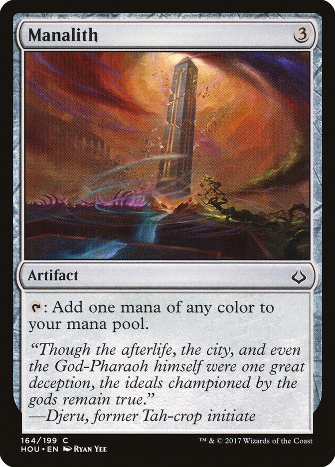Manalith [Hour of Devastation] | Card Merchant Takapuna