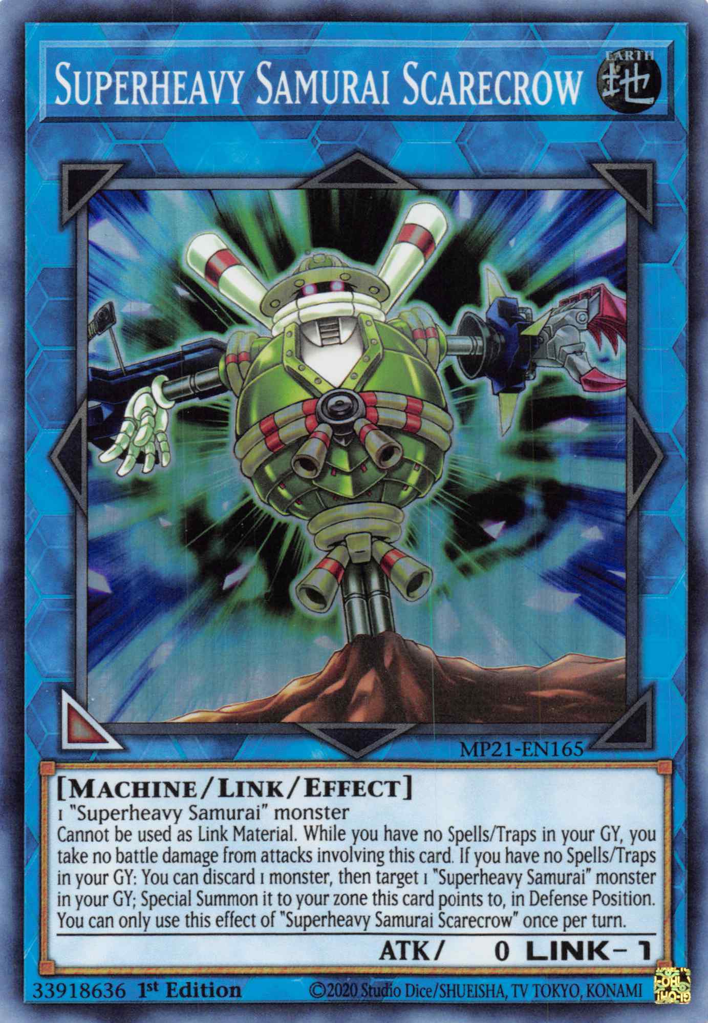 Superheavy Samurai Scarecrow [MP21-EN165] Super Rare | Card Merchant Takapuna