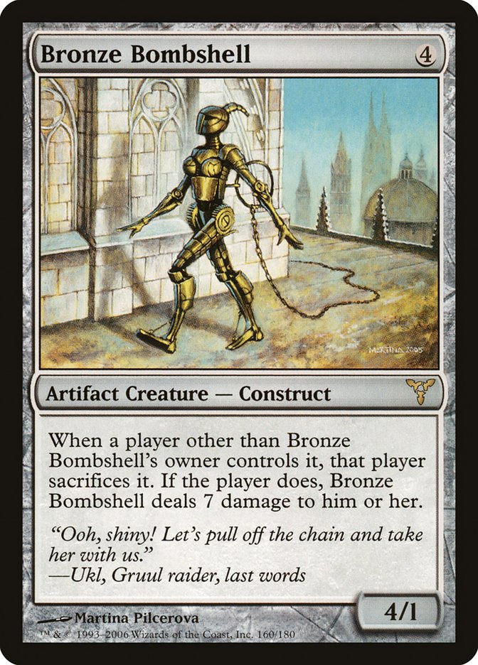 Bronze Bombshell [Dissension] | Card Merchant Takapuna
