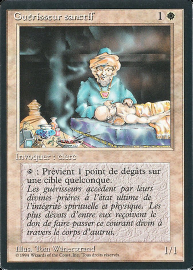 Samite Healer [Foreign Black Border] | Card Merchant Takapuna
