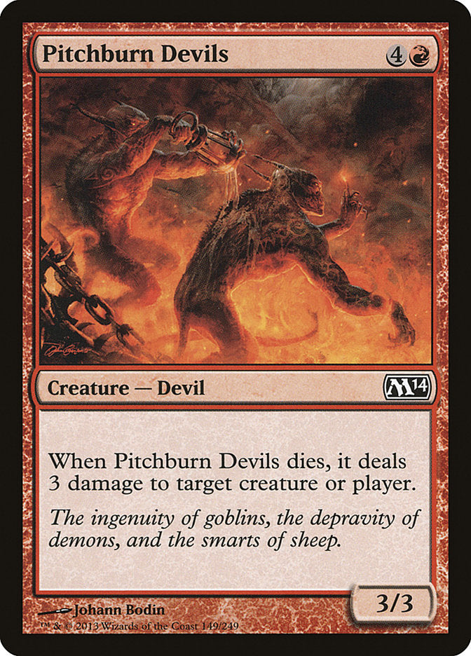 Pitchburn Devils [Magic 2014] | Card Merchant Takapuna
