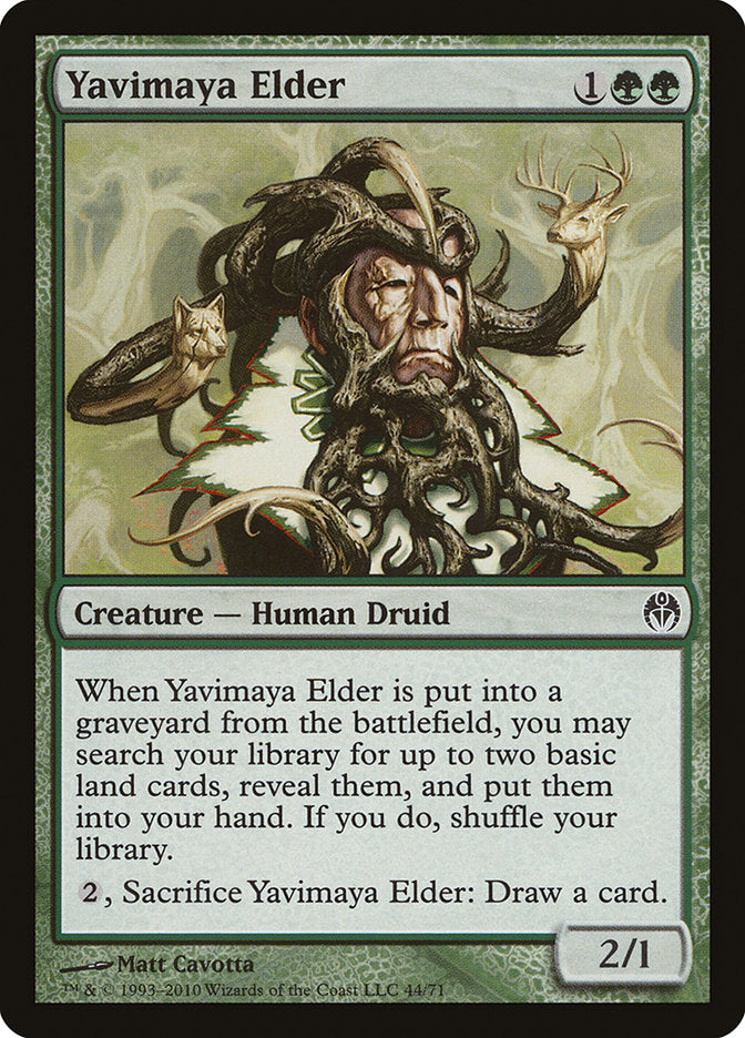 Yavimaya Elder [Duel Decks: Phyrexia vs. the Coalition] | Card Merchant Takapuna