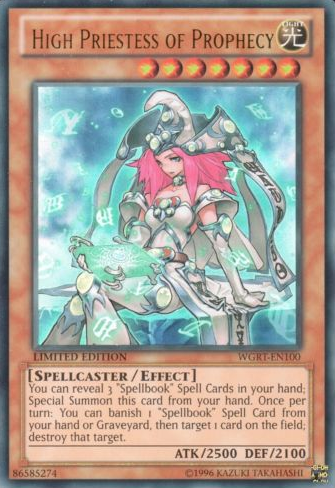 High Priestess of Prophecy [WGRT-EN100] Ultra Rare | Card Merchant Takapuna