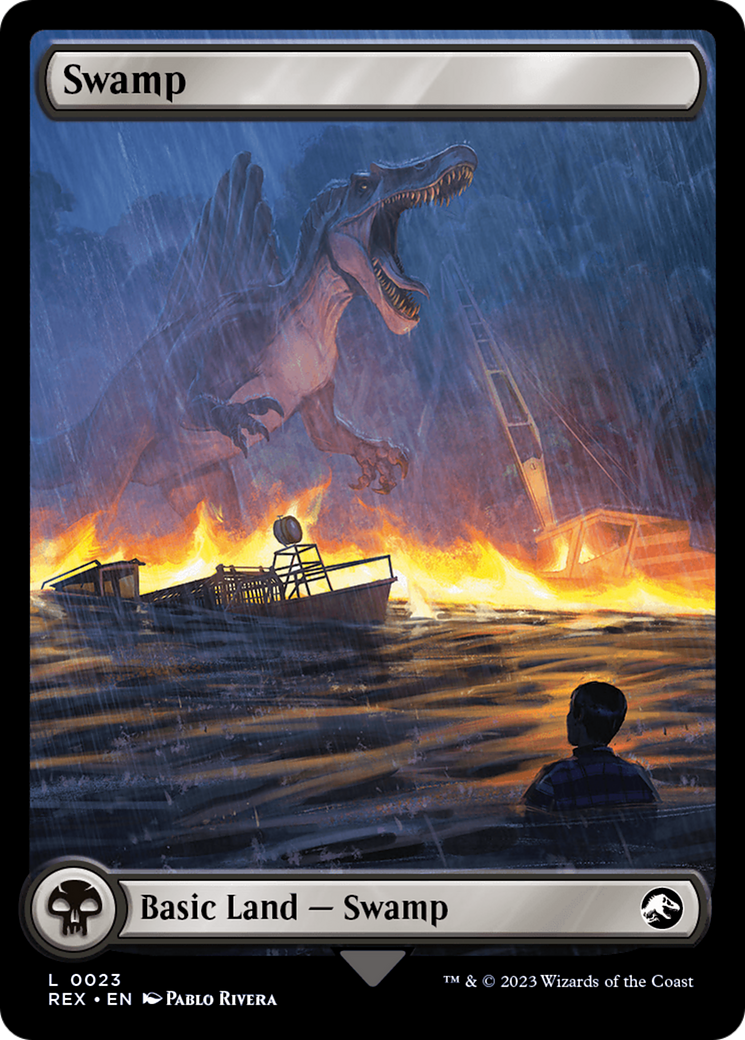 Swamp // Swamp [Jurassic World Collection] | Card Merchant Takapuna