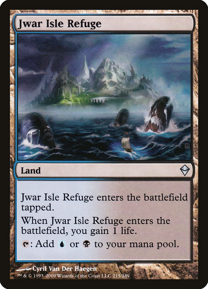 Jwar Isle Refuge [Zendikar] | Card Merchant Takapuna