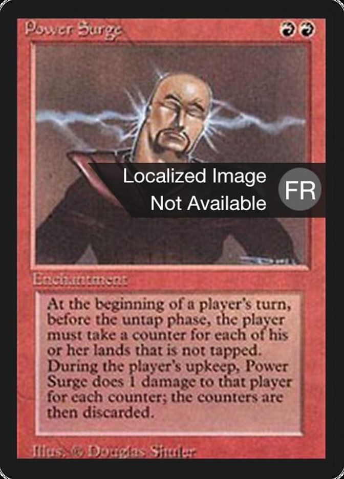 Power Surge [Foreign Black Border] | Card Merchant Takapuna